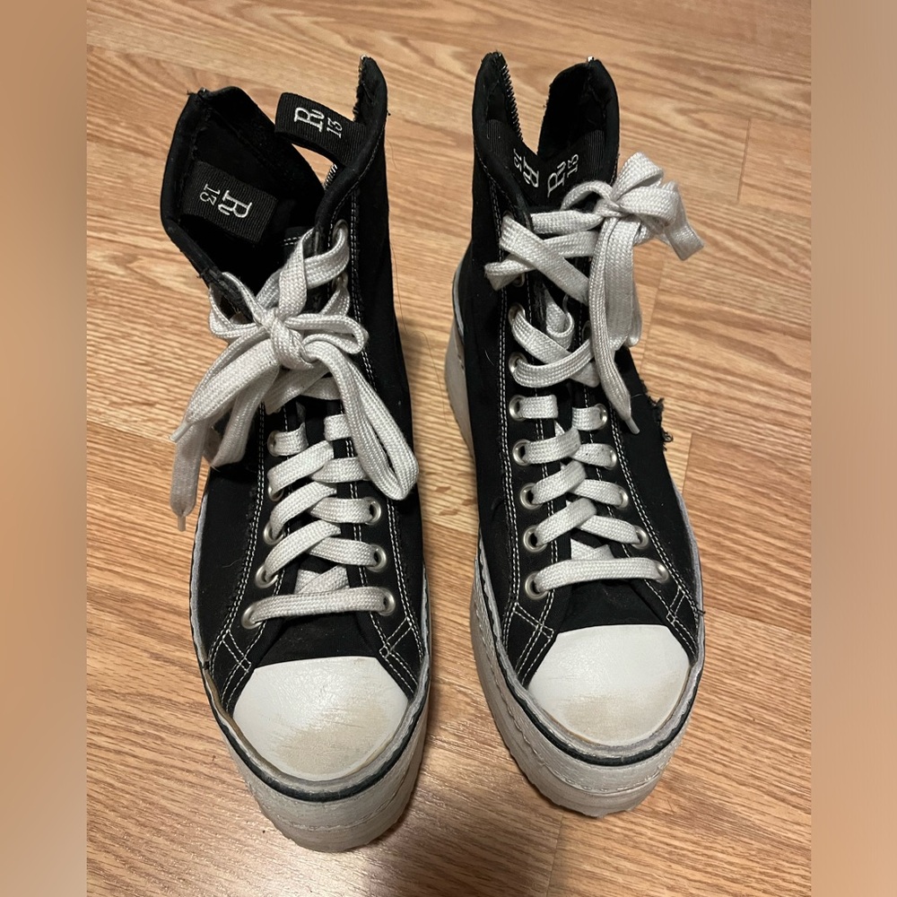 R13 platform sneaker